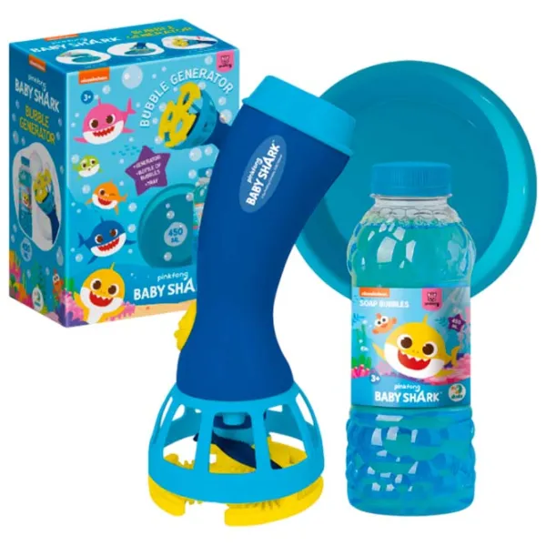 Мыльные пузыри DoDo Baby Shark 0.45л / 3+ photo 1 Мыльные пузыри DoDo Baby Shark 0.45л / 3+ photo 1