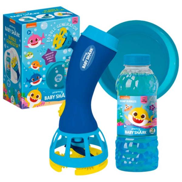Мыльные пузыри DoDo Baby Shark 0.45л / 3+ photo 1 Мыльные пузыри DoDo Baby Shark 0.45л / 3+ photo 1