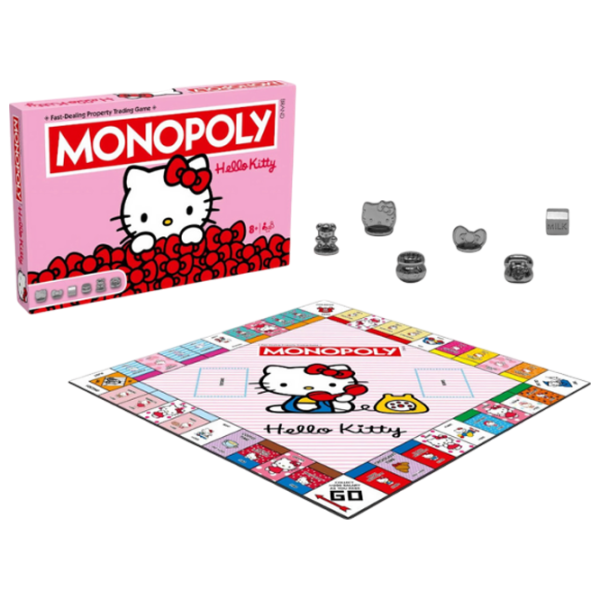 Настольная игра Winning Moves Hello Kitty 3+/ Monopoly photo 1