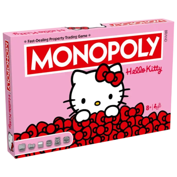 Настольная игра Winning Moves Hello Kitty 3+/ Monopoly photo 3