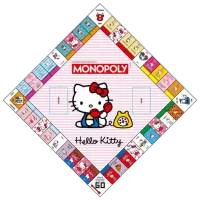 Joc de masă Winning Moves Hello Kitty 3+/ Monopoly photo 5