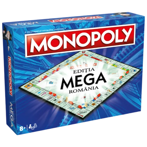 Настольная игра Winning Moves Мега Румыния 6+/ Monopoly photo 1