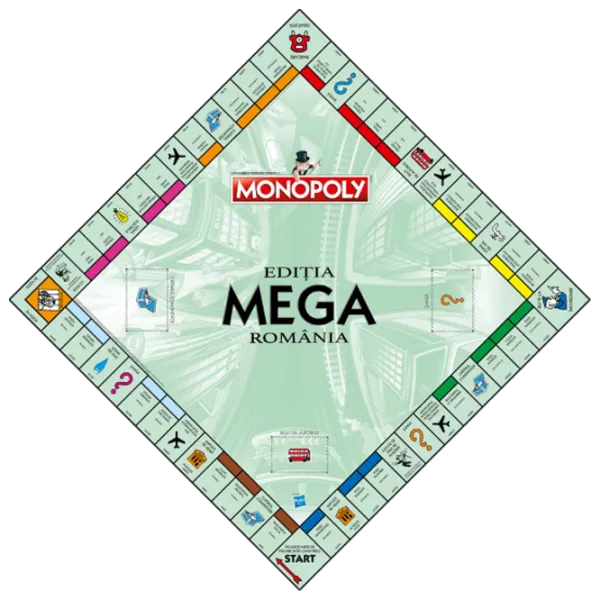 Настольная игра Winning Moves Мега Румыния 6+/ Monopoly photo 2