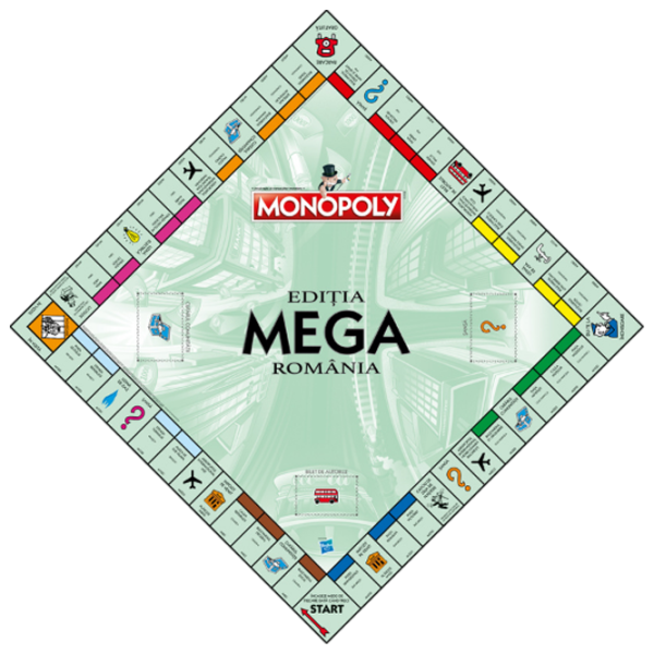 Настольная игра Winning Moves Мега Румыния 6+/ Monopoly photo 2