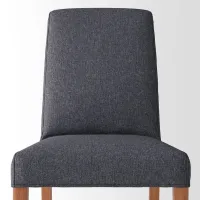 Scaun de bucătărie Ikea Bergmund Poliester/ Brown Gray photo 2