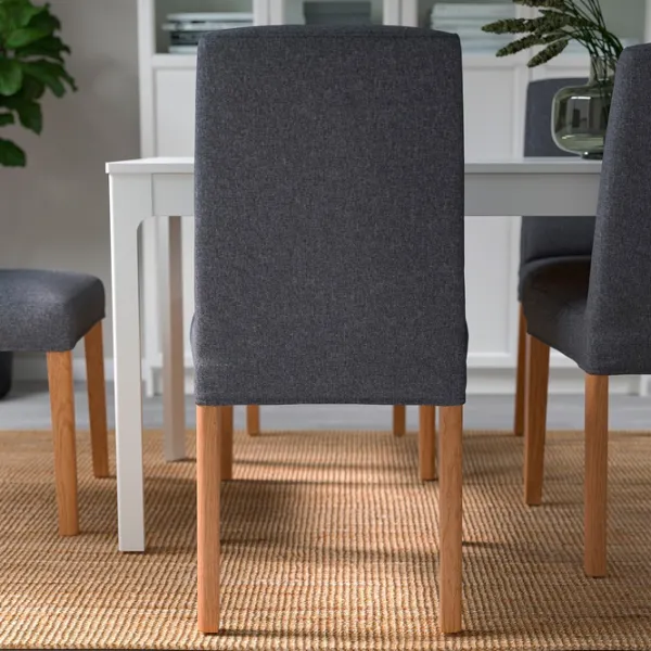 Кухонный стул Ikea Bergmund Полиэстер/ Коричневый Серый photo 6