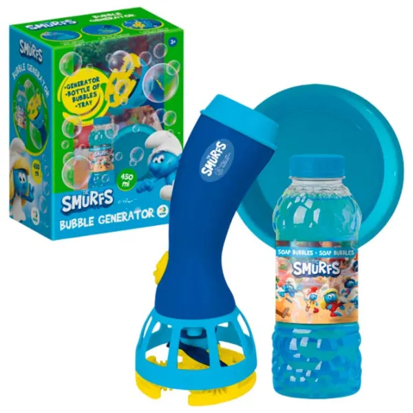 Baloane de săpun DoDo Smurfs 0.45l / 3+ photo 1