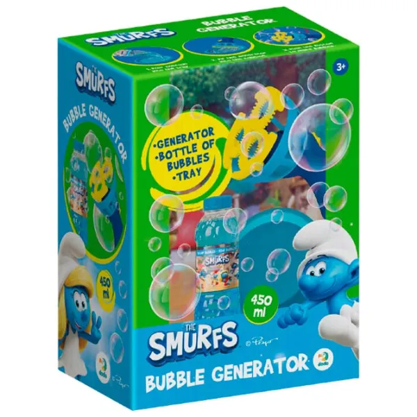 Baloane de săpun DoDo Smurfs 0.45l / 3+ photo 3