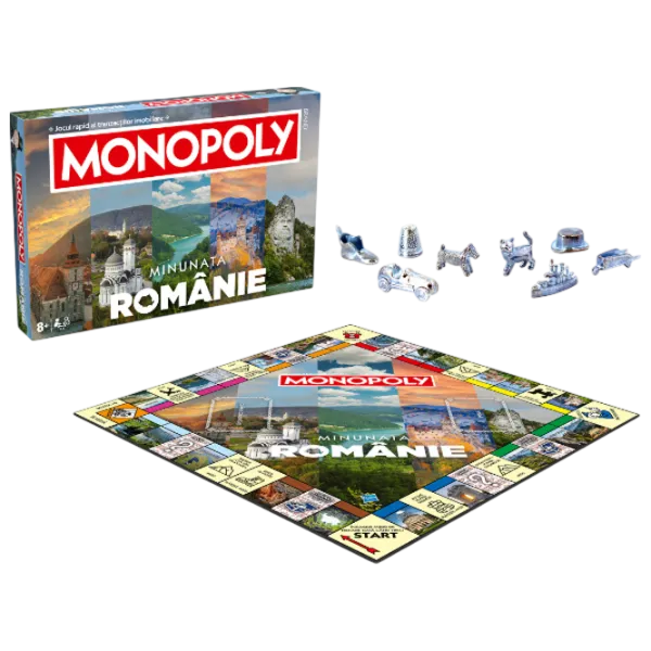 Настольная игра Winning Moves Замечательная Румыния 6+/ Monopoly photo 1
