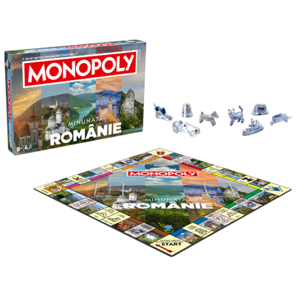 Настольная игра Winning Moves Замечательная Румыния 6+/ Monopoly photo 1