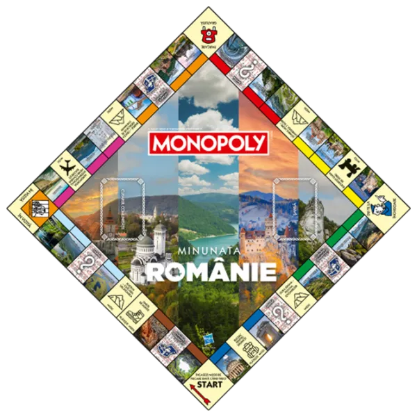 Настольная игра Winning Moves Замечательная Румыния 6+/ Monopoly photo 2
