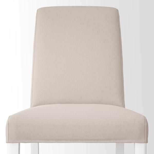 Кухонный стул Ikea Bergmund Hallarp Полиэстер/ Бежевый White photo 2