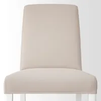 Scaun de bucătărie Ikea Bergmund Hallarp Poliester/ Beige White photo 2