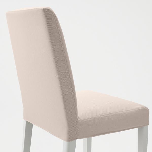Кухонный стул Ikea Bergmund Hallarp Полиэстер/ Бежевый White photo 3