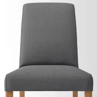 Scaun de bucătărie Ikea Bergmund Nykvarn Poliester/ Gray Brown photo 3
