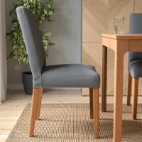 Scaun de bucătărie Ikea Bergmund Nykvarn Poliester/ Gray Brown photo 5