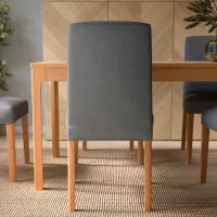 Scaun de bucătărie Ikea Bergmund Nykvarn Poliester/ Gray Brown photo 6
