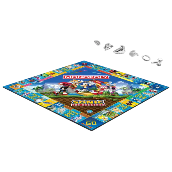 Настольная игра Winning Moves Sonic The Hedgehog 6+/ Monopoly photo 2