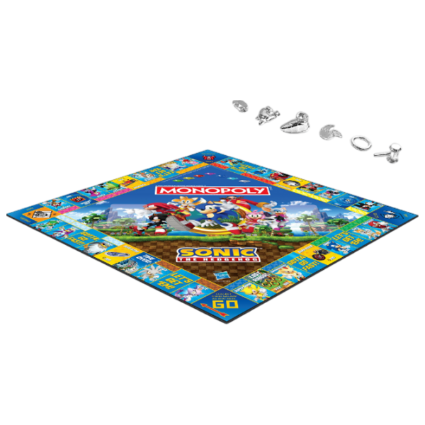 Настольная игра Winning Moves Sonic The Hedgehog 6+/ Monopoly photo 2