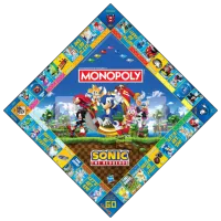 Joc de masă Winning Moves Sonic The Hedgehog 6+/ Monopoly photo 3
