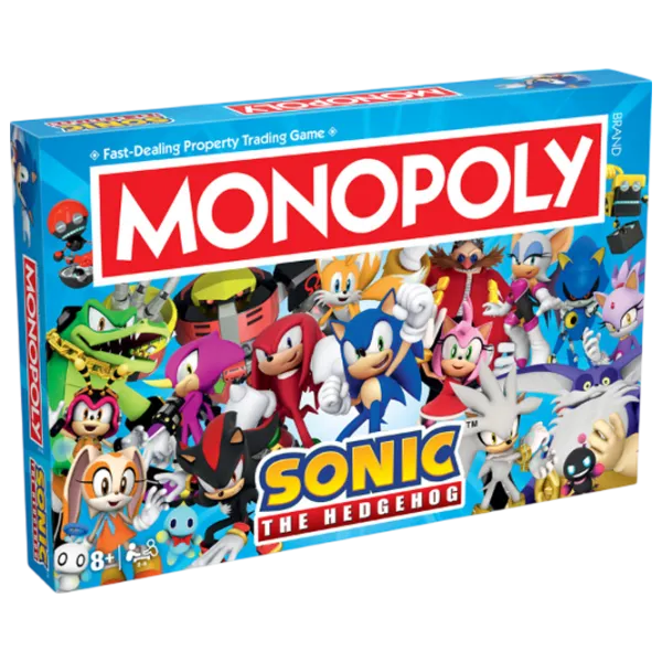 Настольная игра Winning Moves Sonic The Hedgehog 6+/ Monopoly photo 5