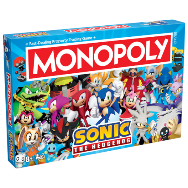 Настольная игра Winning Moves Sonic The Hedgehog 6+/ Monopoly photo 5