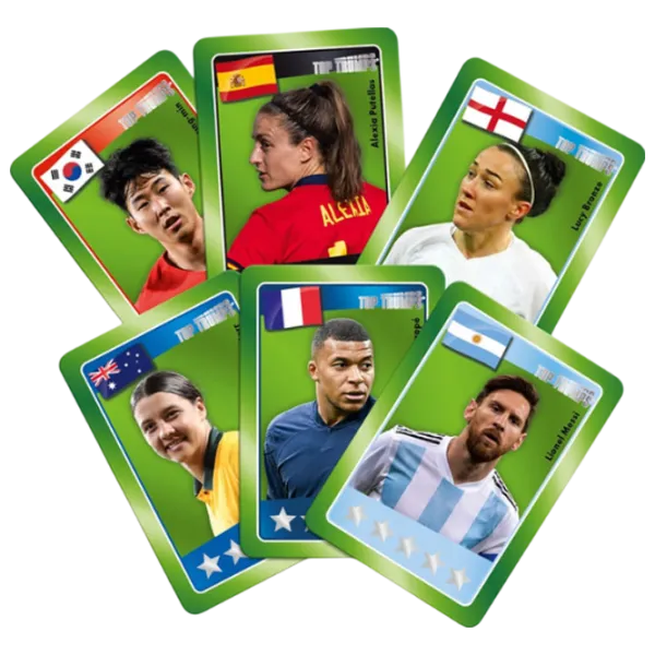 Настольная игра Winning Moves Top Trumps Match World Football Stars 6+/ Логическая игра photo 2