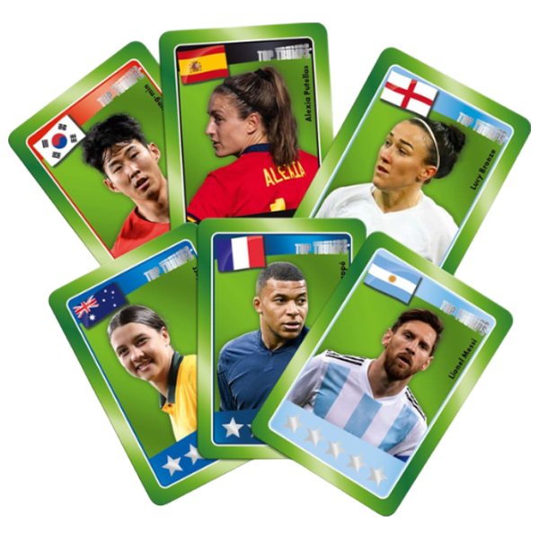 Настольная игра Winning Moves Top Trumps Match World Football Stars 6+/ Логическая игра photo 2