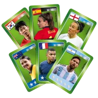Joc de masă Winning Moves Top Trumps Match World Football Stars 6+/ Joc de logică photo 2