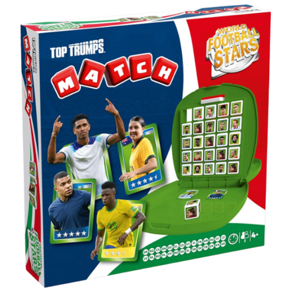 Настольная игра Winning Moves Top Trumps Match World Football Stars 6+/ Логическая игра photo 5