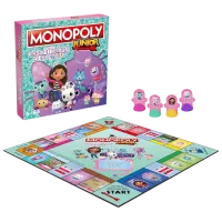 Настольная игра Winning Moves Junior Gabbys Dollhouse 5+/ Monopoly