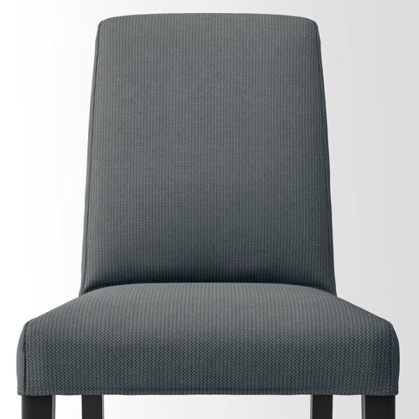 Кухонный стул Ikea Bergmund Nykvarn Полиэстер/ Серый Черный photo 4