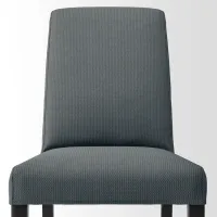 Scaun de bucătărie Ikea Bergmund Nykvarn Poliester/ Gray Black photo 4
