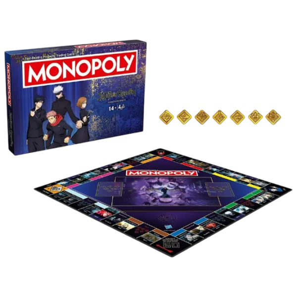 Настольная игра Winning Moves Jujutsu Kaisen 12+/ Monopoly photo 1