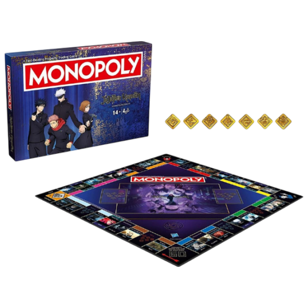 Настольная игра Winning Moves Jujutsu Kaisen 12+/ Monopoly photo 1
