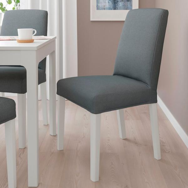 Кухонный стул Ikea Bergmund Nykvarn Полиэстер/ Серый White photo 2
