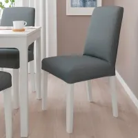 Scaun de bucătărie Ikea Bergmund Nykvarn Poliester/ Gray White photo 2