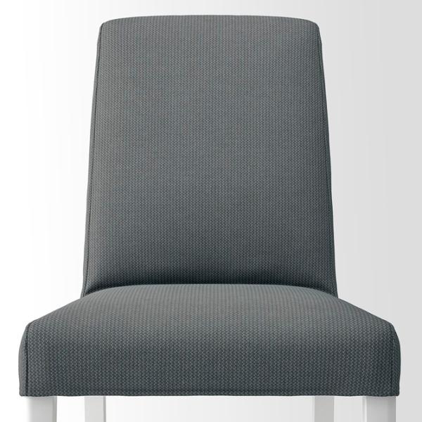 Кухонный стул Ikea Bergmund Nykvarn Полиэстер/ Серый White photo 4