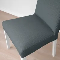 Scaun de bucătărie Ikea Bergmund Nykvarn Poliester/ Gray White photo 5