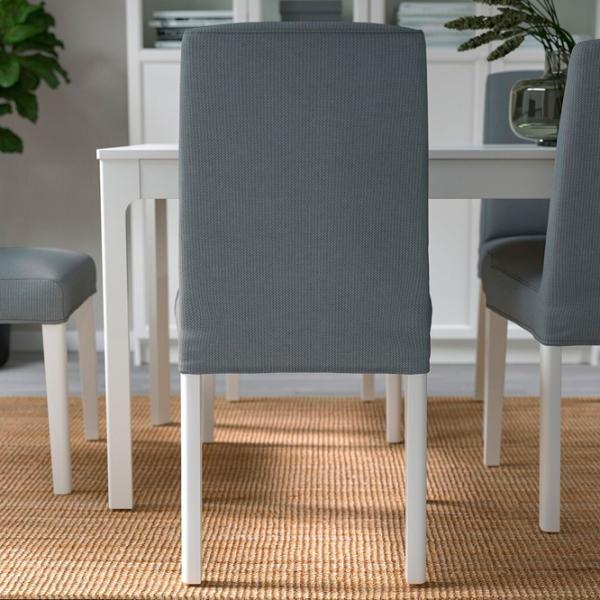 Кухонный стул Ikea Bergmund Nykvarn Полиэстер/ Серый White photo 8