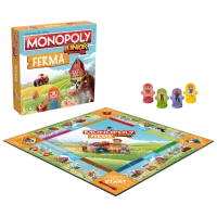 Настольная игра Winning Moves Junior Farm 6+/ Monopoly