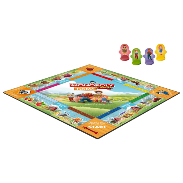 Настольная игра Winning Moves Junior Farm 6+/ Monopoly photo 2