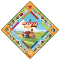 Joc de masă Winning Moves Junior Farm 6+/ Monopoly photo 3