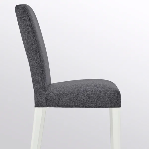 Scaun de bucătărie Ikea Bergmund Gunnared Poliester/ Gray White photo 3