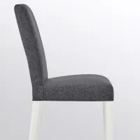 Scaun de bucătărie Ikea Bergmund Gunnared Poliester/ Gray White photo 3