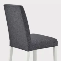 Scaun de bucătărie Ikea Bergmund Gunnared Poliester/ Gray White photo 4