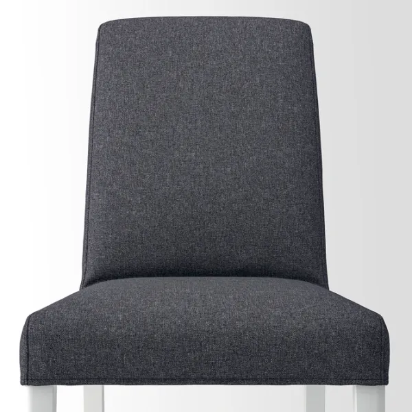 Scaun de bucătărie Ikea Bergmund Gunnared Poliester/ Gray White photo 5