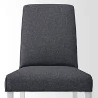 Scaun de bucătărie Ikea Bergmund Gunnared Poliester/ Gray White photo 5