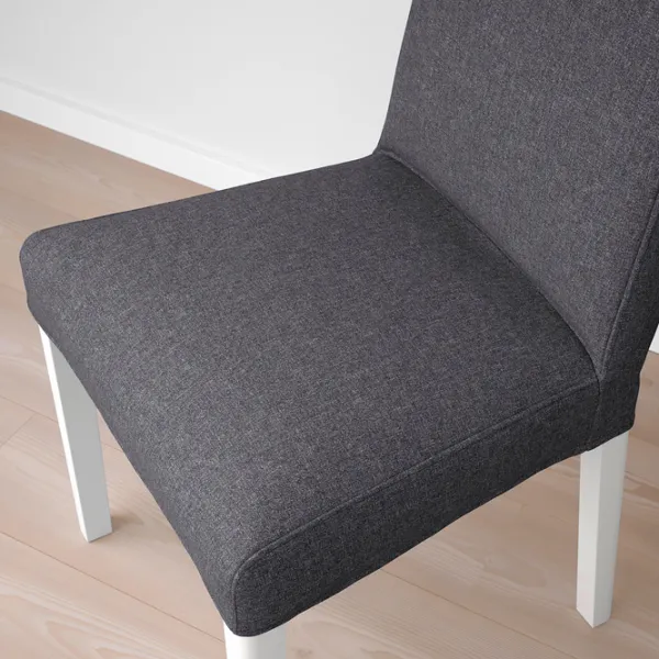 Scaun de bucătărie Ikea Bergmund Gunnared Poliester/ Gray White photo 6