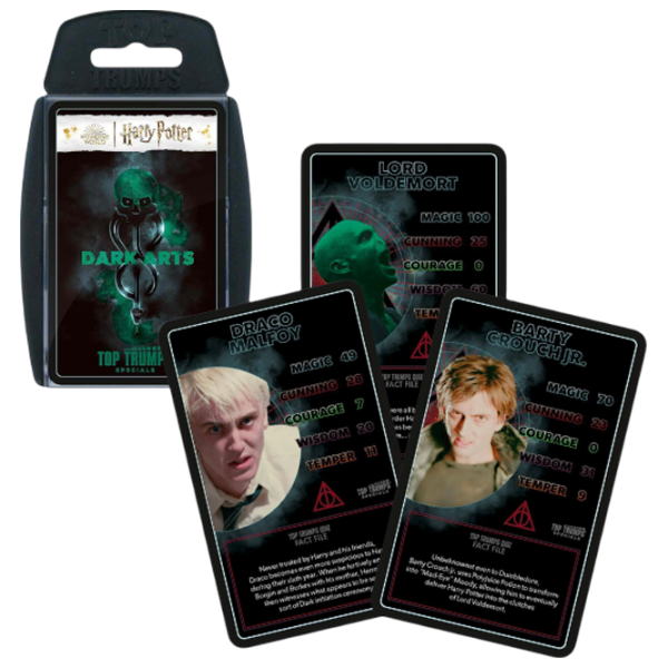 Настольная игра Winning Moves Top Trumps Harry Potter - The Dark Arts 6+/ Стратегия photo 1